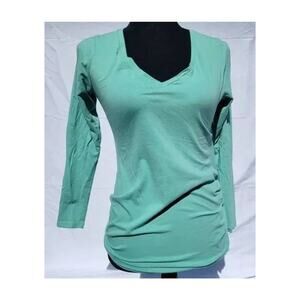 Old Navy Seafoam Green Long Sleeve Maternity Women's Small
